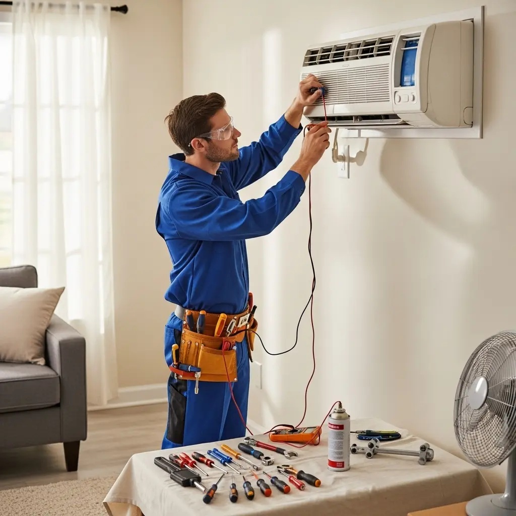 Mamak Daikin Daikin klima gaz dolumu ve bakım – Enerji verimliliği artırıldı. - Teknik servis örneği